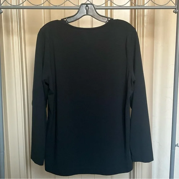 Chico's The Ultimate Tee Micromodal Long Sleeve - Picture 2 of 5